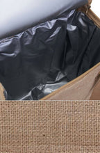 Cooler bag de yute 9 L vista 2